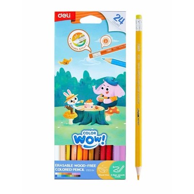 [Gift] Bút chì màu 24 cây cho Bé sáng tạo