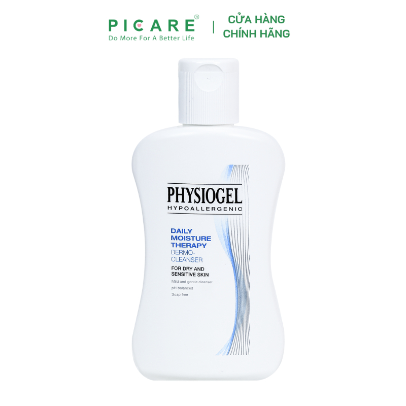 Sữa Rửa Mặt Dành Cho Da Khô, Da Nhạy Cảm Physiogel Daily Moisture Therapy Dermo-Cleanser 150ml
