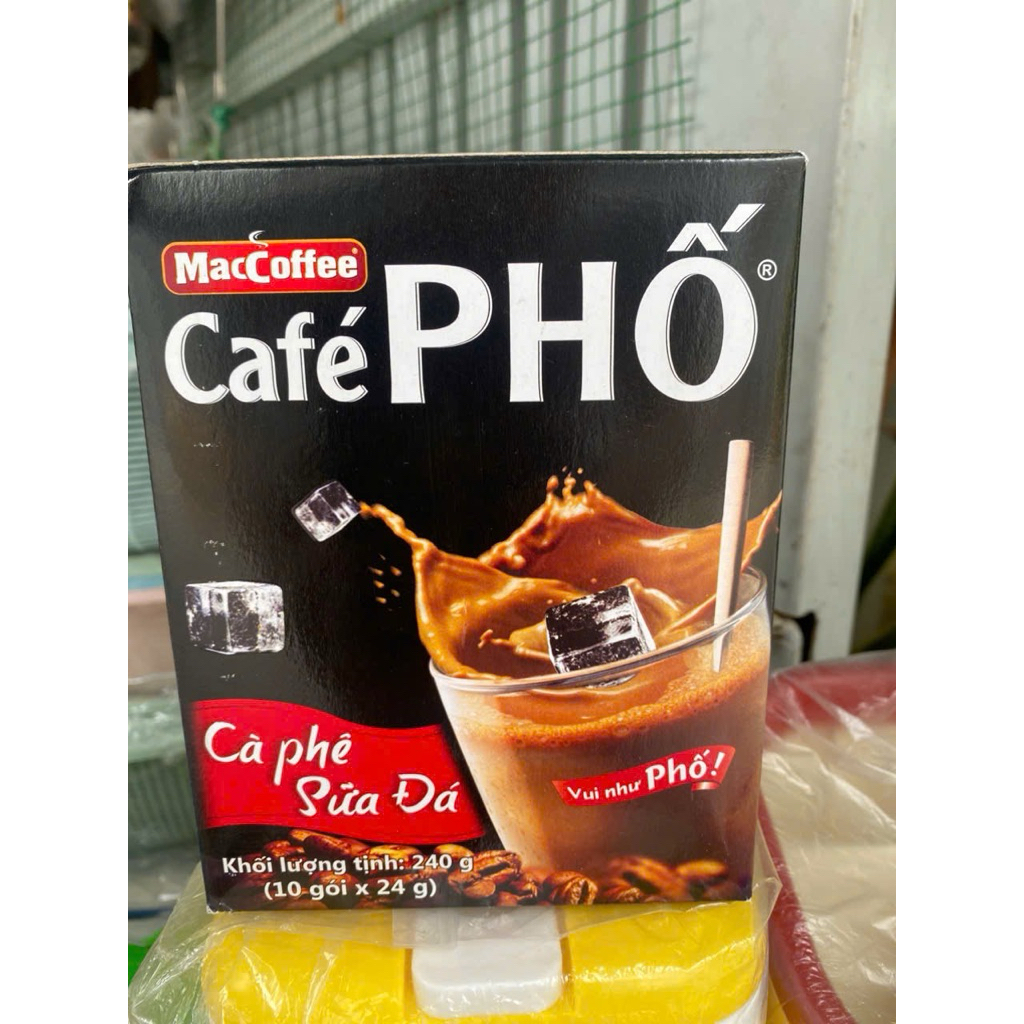 cafe Phố sữa đá, Cà Phê Phố sữa đá hộp 10 gói -24g
