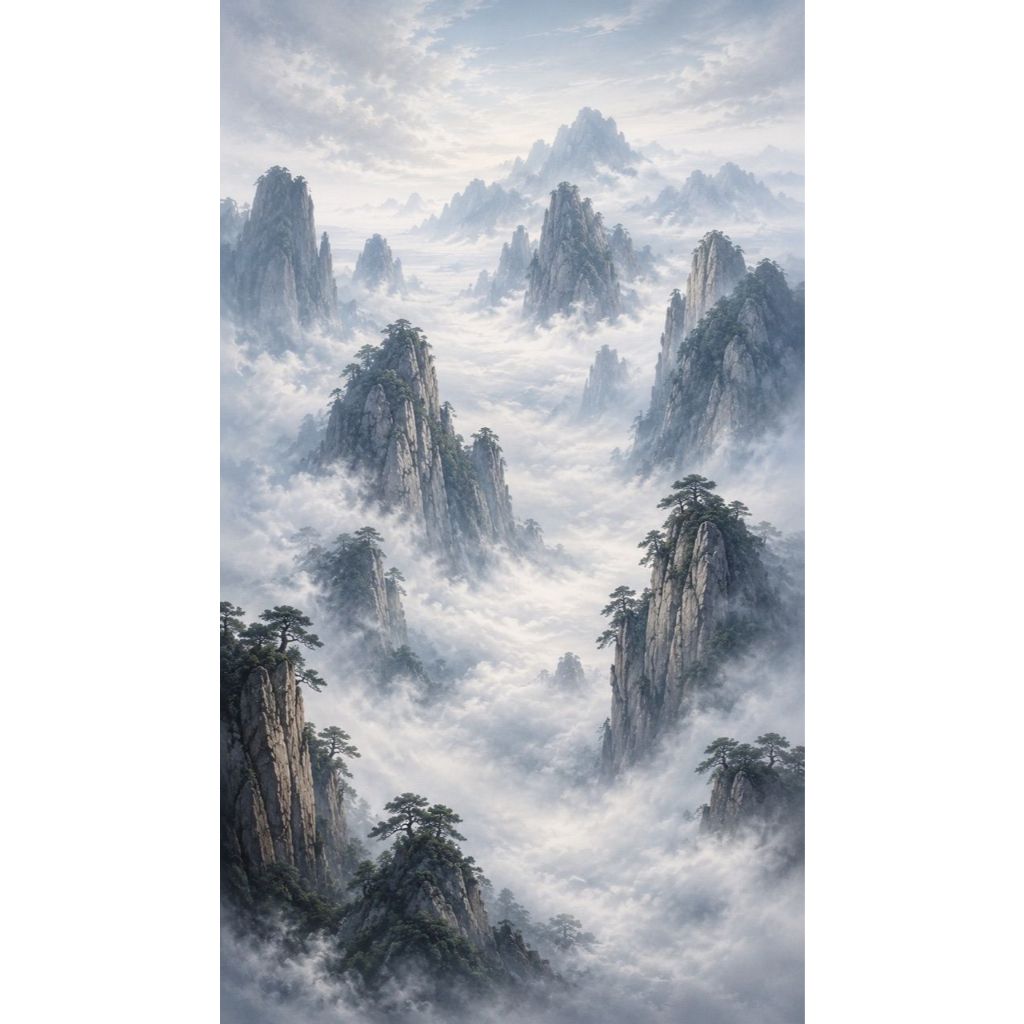 Tranh dán bể cá Đứng 60x100