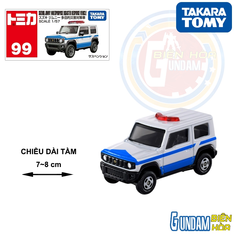 Xe mô hình TOMICA  No.99-11 Suzuki Jimny Patrol Car Box 25