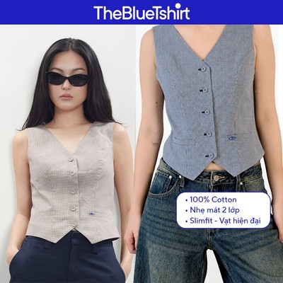 TheBlueTshirt - Áo gile phom slimfit cho nữ - Jet Gile - Women