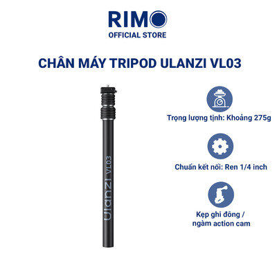 Chân máy Tripod ULANZI VL03 Gậy Kéo Dài Giá Đỡ Camera Điện Thoại Quay Video Vlog