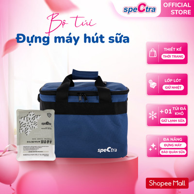 Bộ Túi Đựng Máy Hút Sữa Spectra - Hàng Chính Hãng (Kèm 01 Túi Đá Khô)