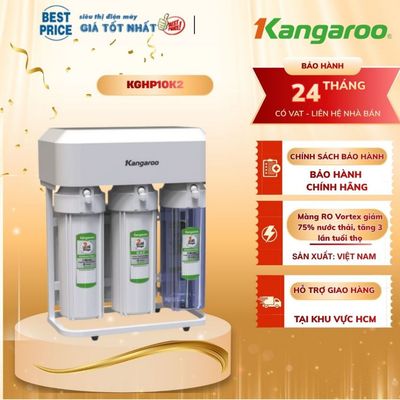 KGHP10K2 Máy lọc nước 10 lõi Kangaroo Hydrogen có thiết kế để gầm gọn nhẹ KGHP10K2