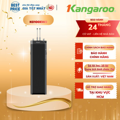 KG100EW2 | Máy lọc nước Kangaroo Hydrogen ion kiềm nóng lạnh KG100EW2