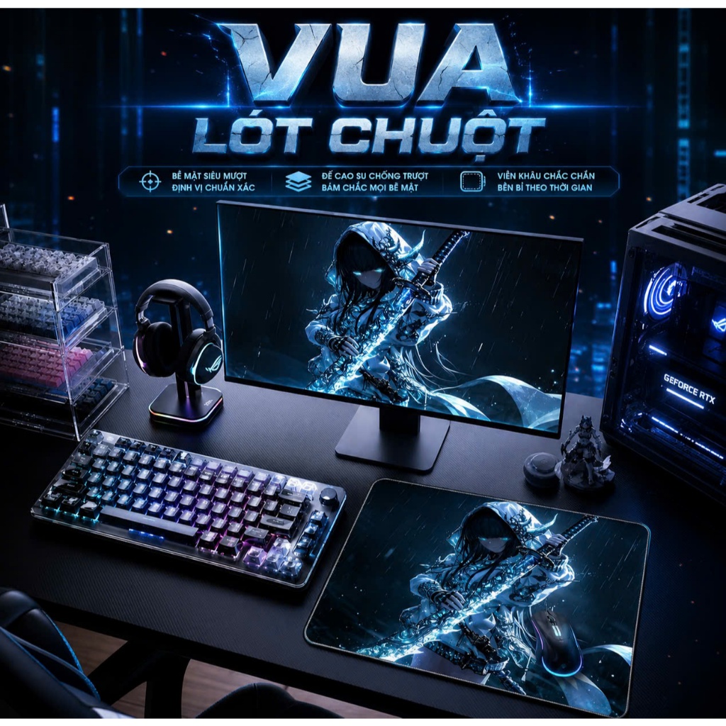 Lót Chuột FPS Gaming Dark Fantasy  Vua Lót Chuột – Bề Mặt Siêu Mượt Chuẩn Esports