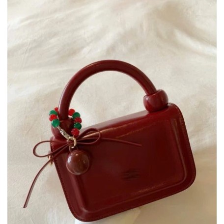Túi Chiiii Oooo Túi Đỏ Sang Trọng Kèm Charm Cherry