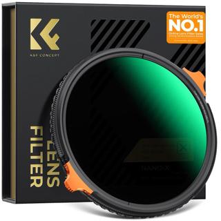 Filter K&F Concept Truecolor CPL - VND Nano X (ND2-ND32) giảm từ 1~5 stops