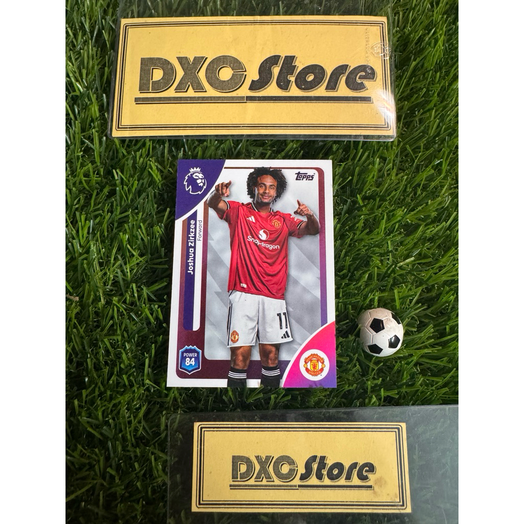 [ CHÍNH HÃNG ] - TOPPS PREMIER LEAGUE 2026 - JOSHUA ZIRKZEE (MANCHESTER UNITED)