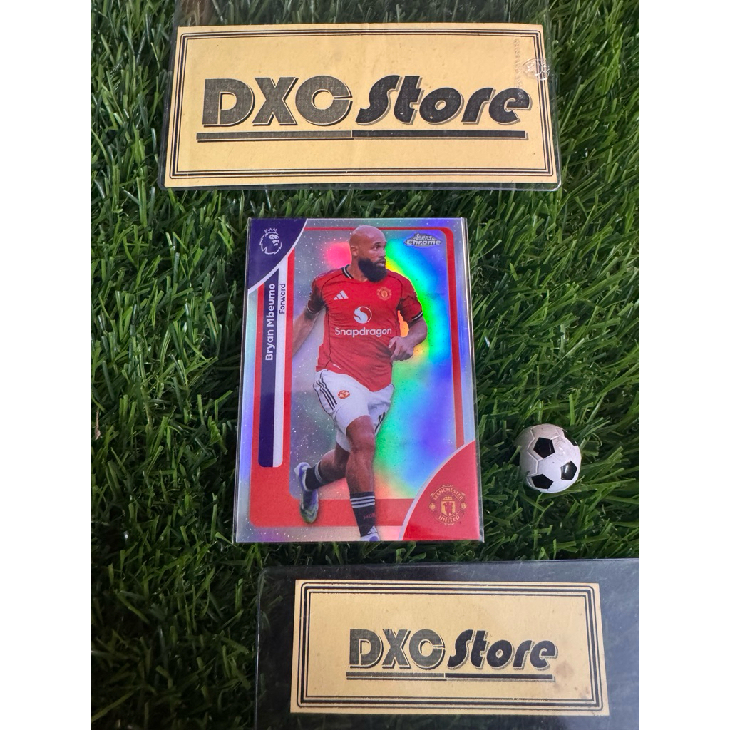 [ CHÍNH HÃNG ] - REFRACTOR - TOPPS CHROME PREMIER LEAGUE 2026 - BRYAN MBEUMO (MANCHESTER UNITED)