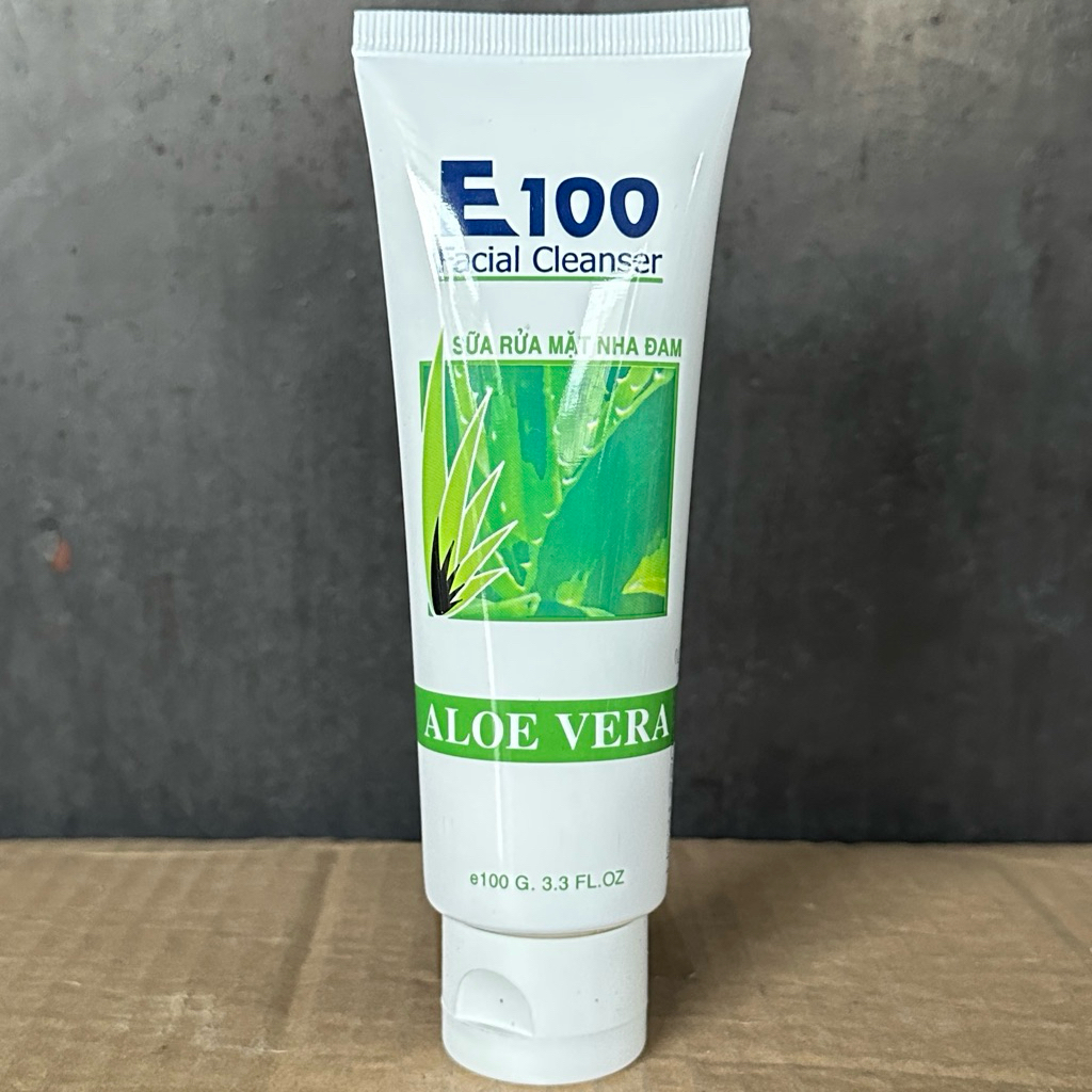 Sữa rửa mặt E100 Nha Đam 100g
