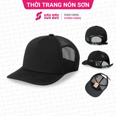 Mũ kết lưỡi trai nam nữ thời trang NÓN SƠN MC037-ĐN1