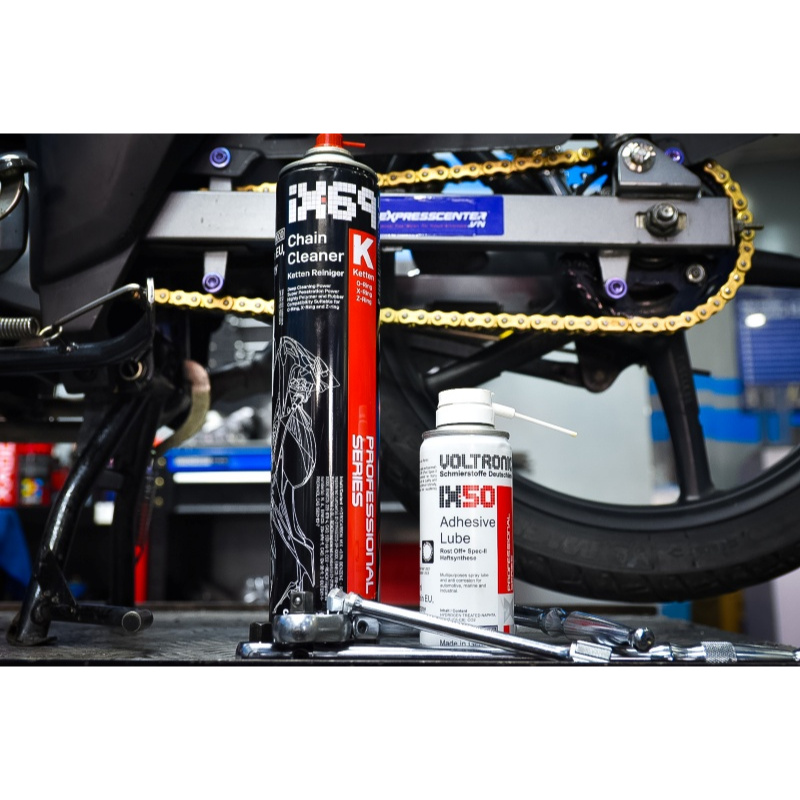 Dưỡng Sên Voltronic IX50 Adhesive Lube + Vệ Sinh Sên Voltronic IX69 + Bàn Chải 3D