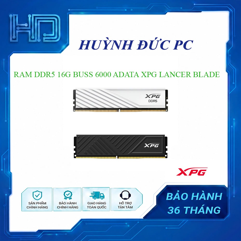 RAM DDR5 16G BUS 6000 ADATA XPG LANCER BLADE