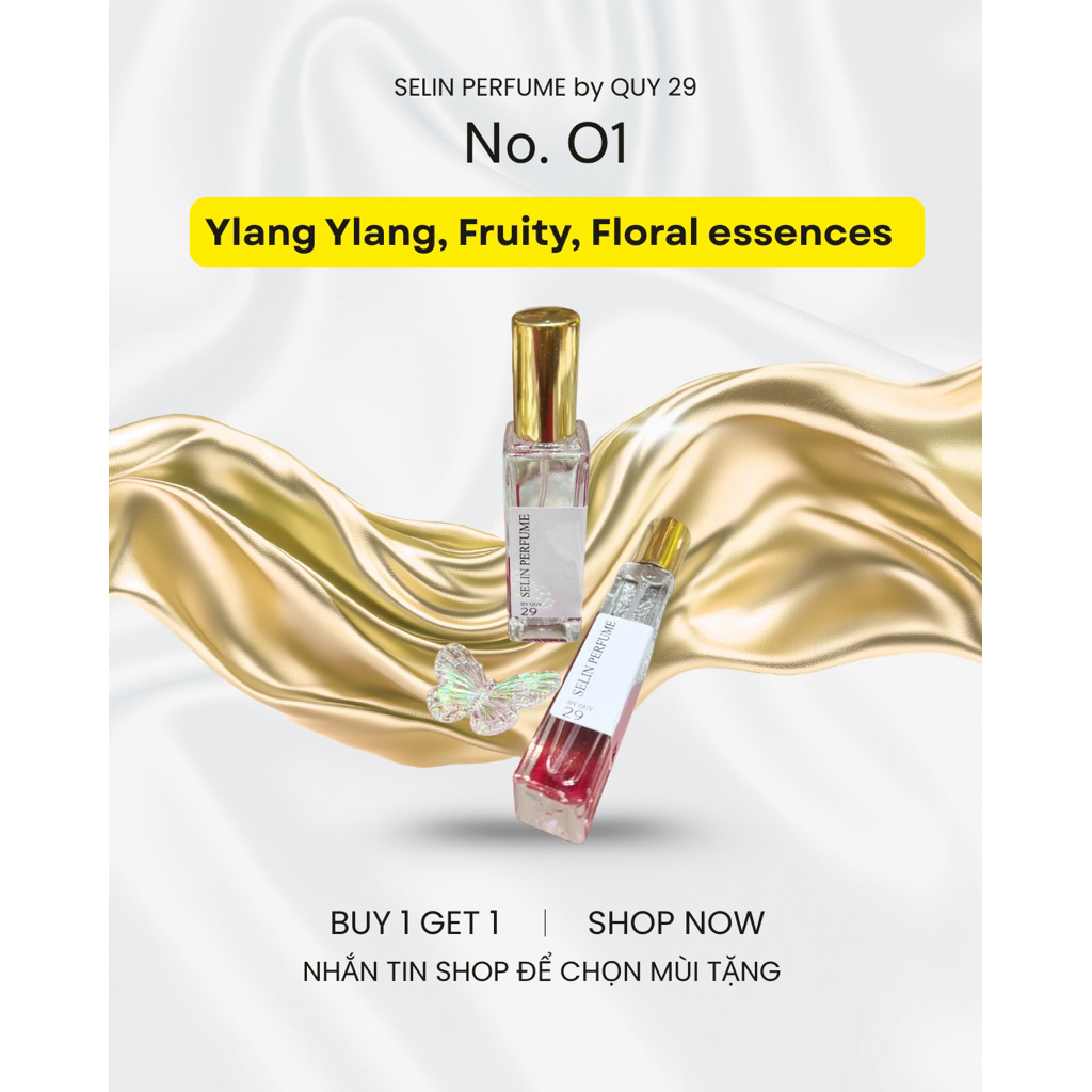 [SELIN PERFUME No.01 - No.39] - Signature Collection (10ml, 20ml, 30ml)