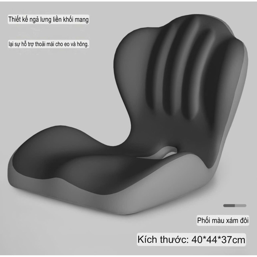 Gối cao su non tựa lưng, đệm nệm lót ghế ngồi văn phòng sofa gối tựa oto gối ngủ văn phòng
