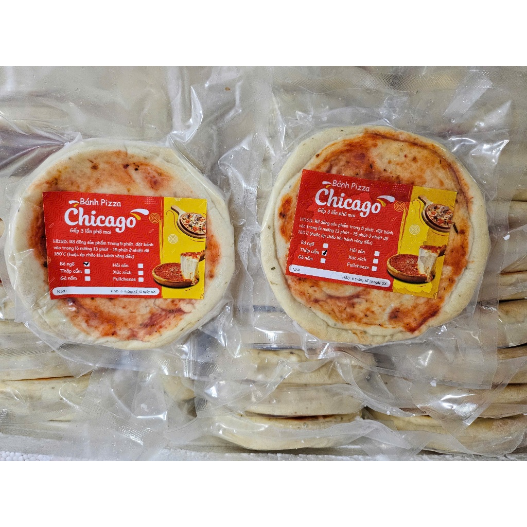Pizza ChicaGo Cấp Đông