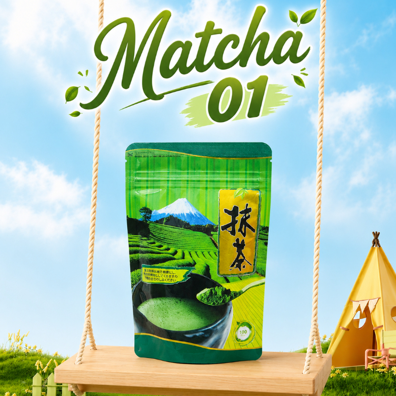 [Gói 100gr] Bột Fuji Matcha 01 Nhật Bản - Matcha Nguyên Chất Chuẩn Nhật Thơm Ngon Siêu Mịn
