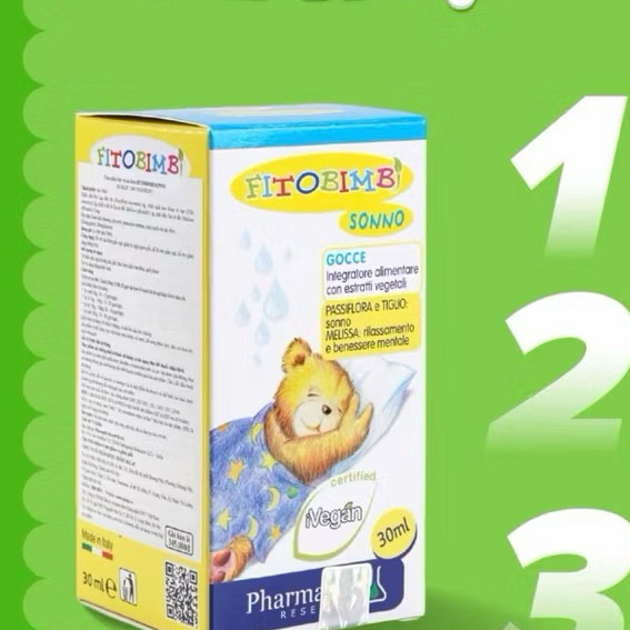 Fitobimbi Sonno – Bé ngủ ngon suốt đêm, không quấy khóc, giấc ngủ an lành