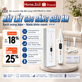 Máy Lấy Cao Răng Tại Nhà Household Sạc Pin - Máy Cạo Vôi Răng Cảm Biến Loại Bỏ Cao Răng An Toàn