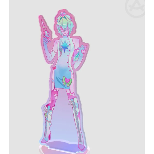 Pink Anaxa Acrylic Standees