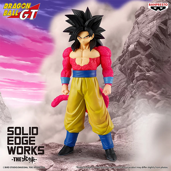 [CHÍNH HÃNG] Mô Hình Dragon Ball Solid Edge Works Goku Ssj4