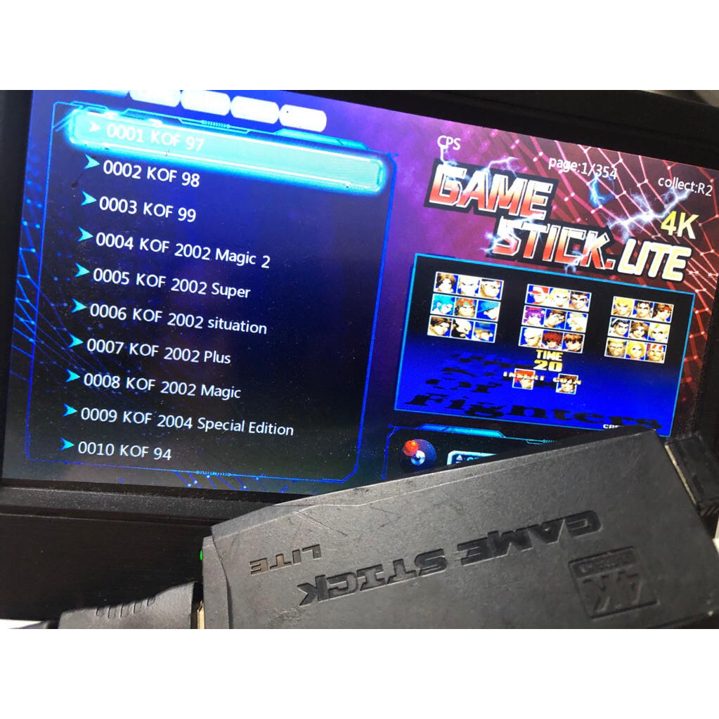 (hàng qua sử dụng ) Game Stick 4K Lite , phụ kiện như ảnh & thẻ nhớ