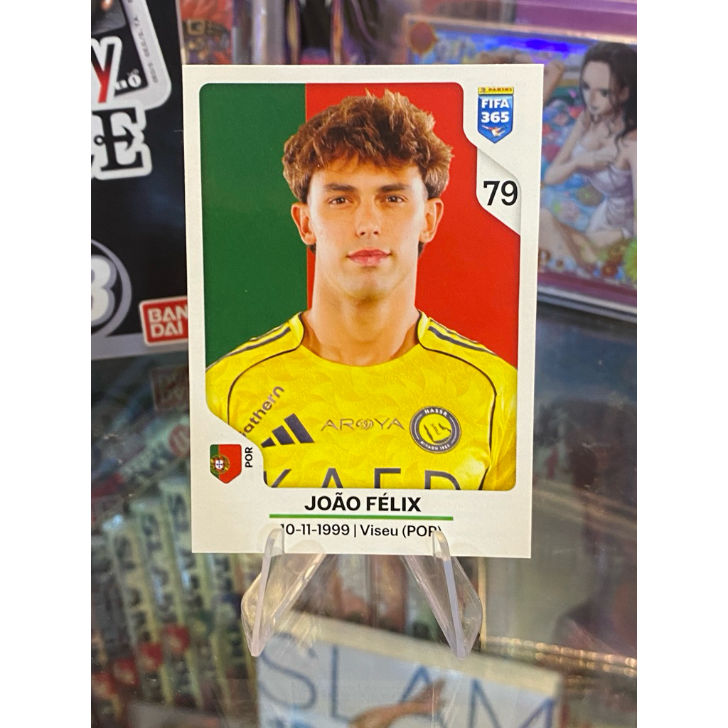 [ĐỆ A7] Sticker Joao Felix Chính Hãng Panini 365 2026 Áo Al Nasr Base #433