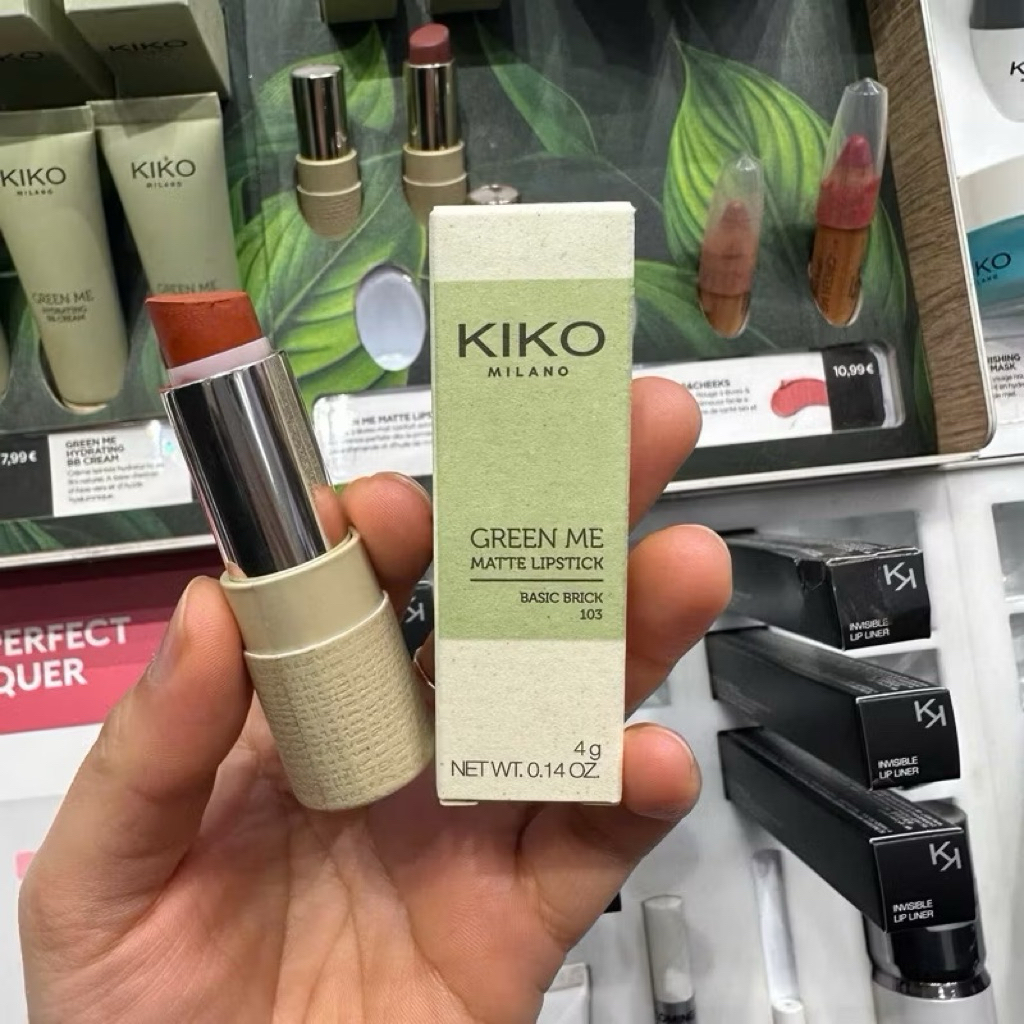 [ĐỌC MÔ TẢ] Son dưỡng hữu cơ KIKO Green me màu 103