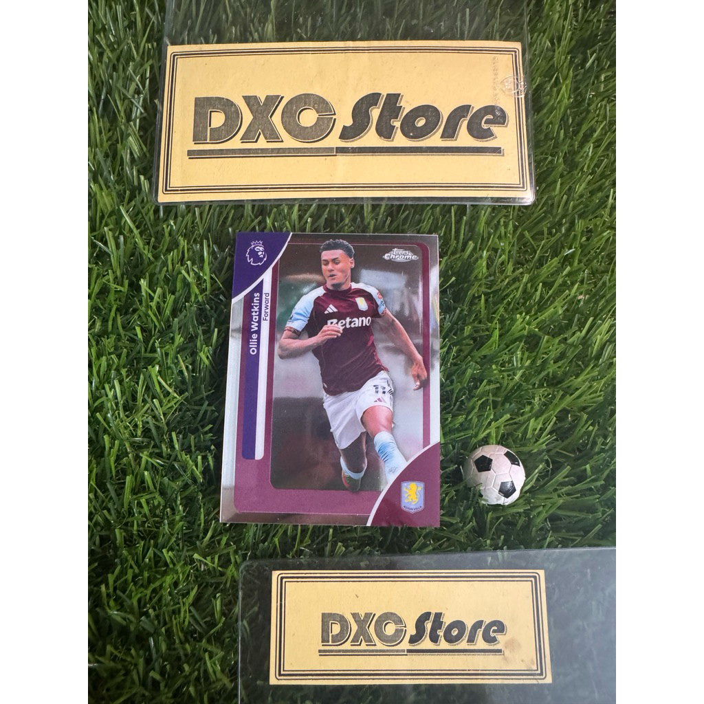 [ CHÍNH HÃNG ] - TOPPS CHROME PREMIER LEAGUE 2026 - OLLIE WATKINS (ASTON VILLA)