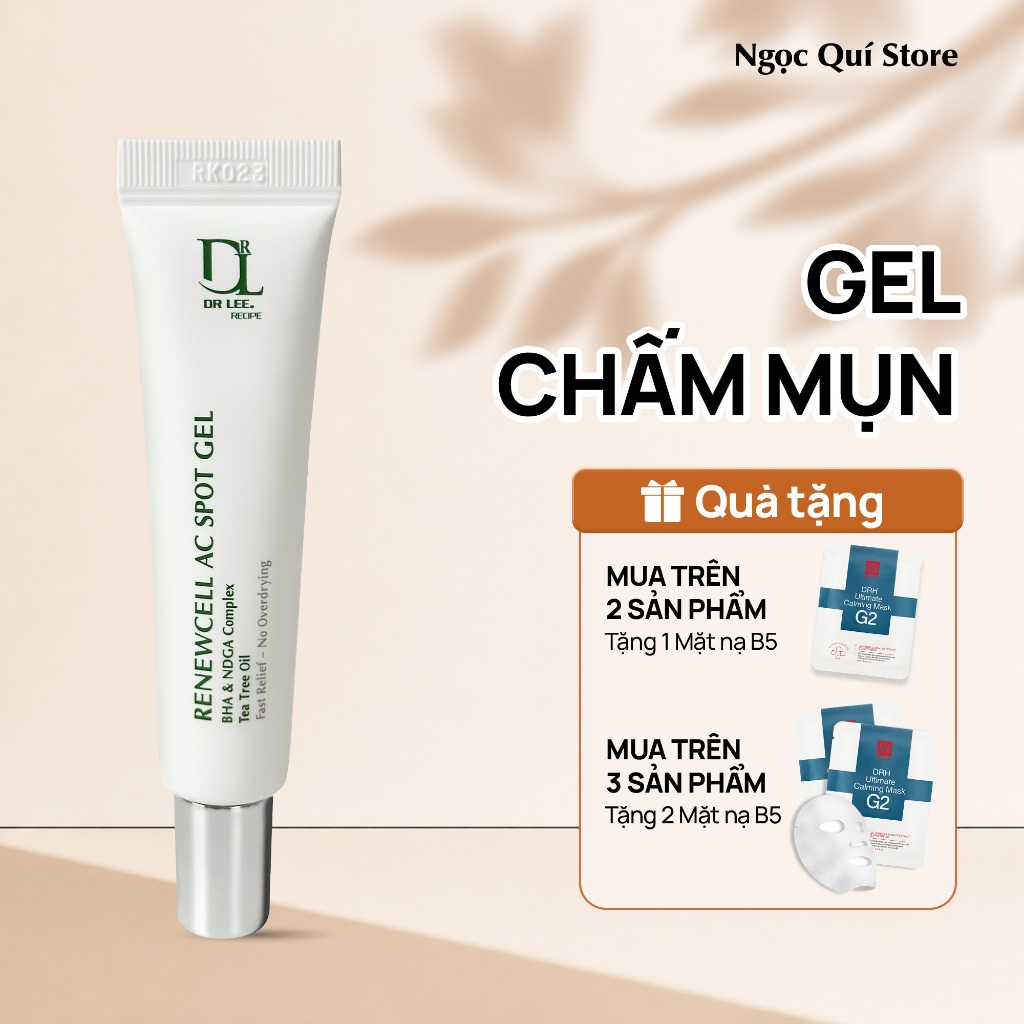 Gel chấm mụn Dr Lee. Recipe Renewcell AC Spot Gel - 12g [GM1]