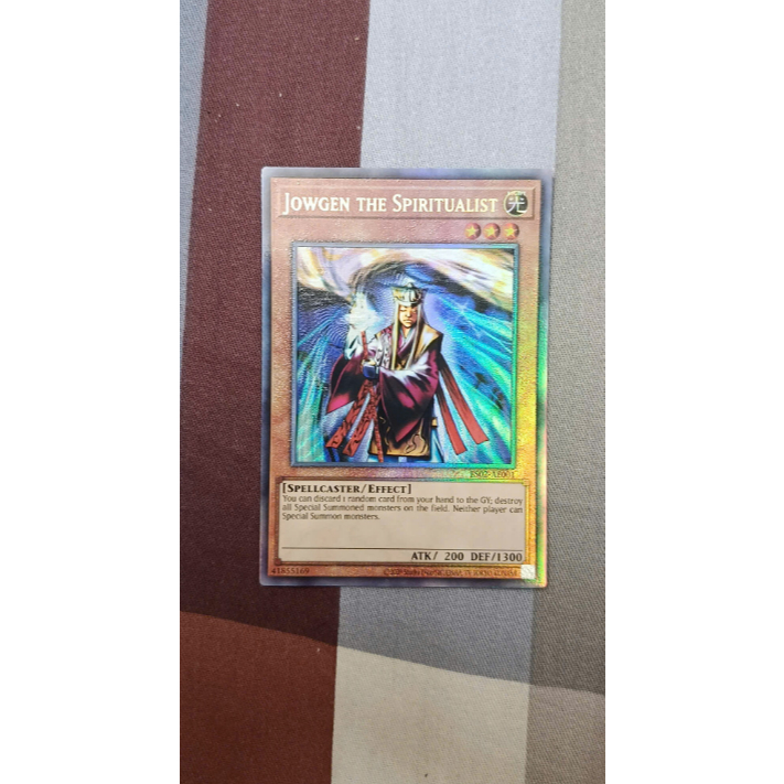 Jowgen the Spiritualist - ES02-AE001 - Ultimate Rare - Asian English