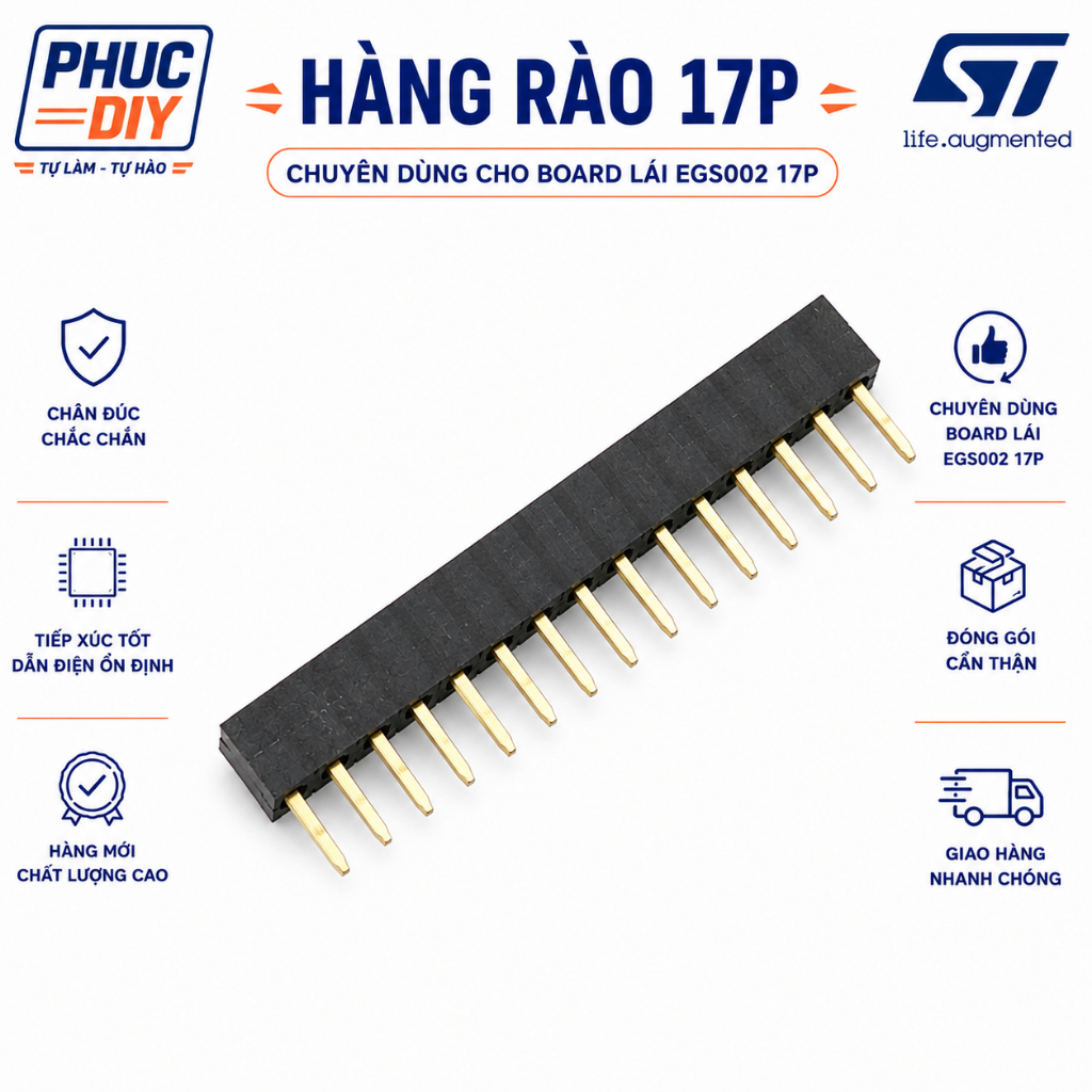 Set 5 Cái" Hàng Rào 17P Chuyên Dùng Cho Board EGS002
