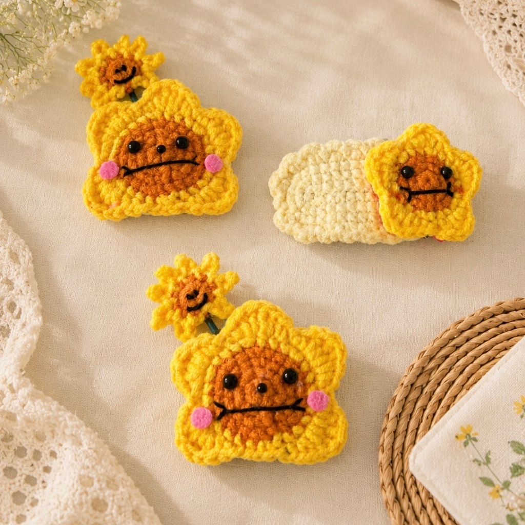Kẹp tóc handmade Jaidee JoongDunk gmmtv mascot dễ thương