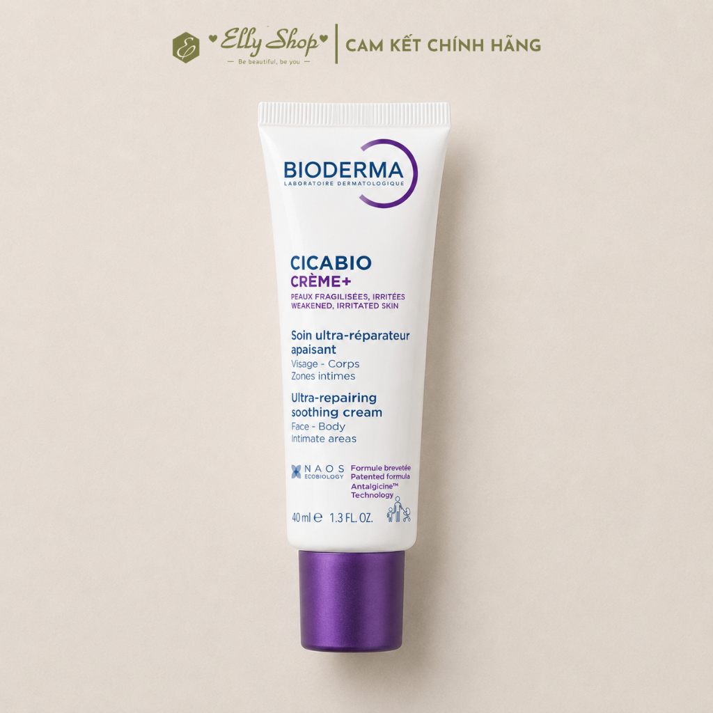 [Mẫu mới] Kem dưỡng phục hồi Cicabio Soothing Repairing Cream - Ellyshop176