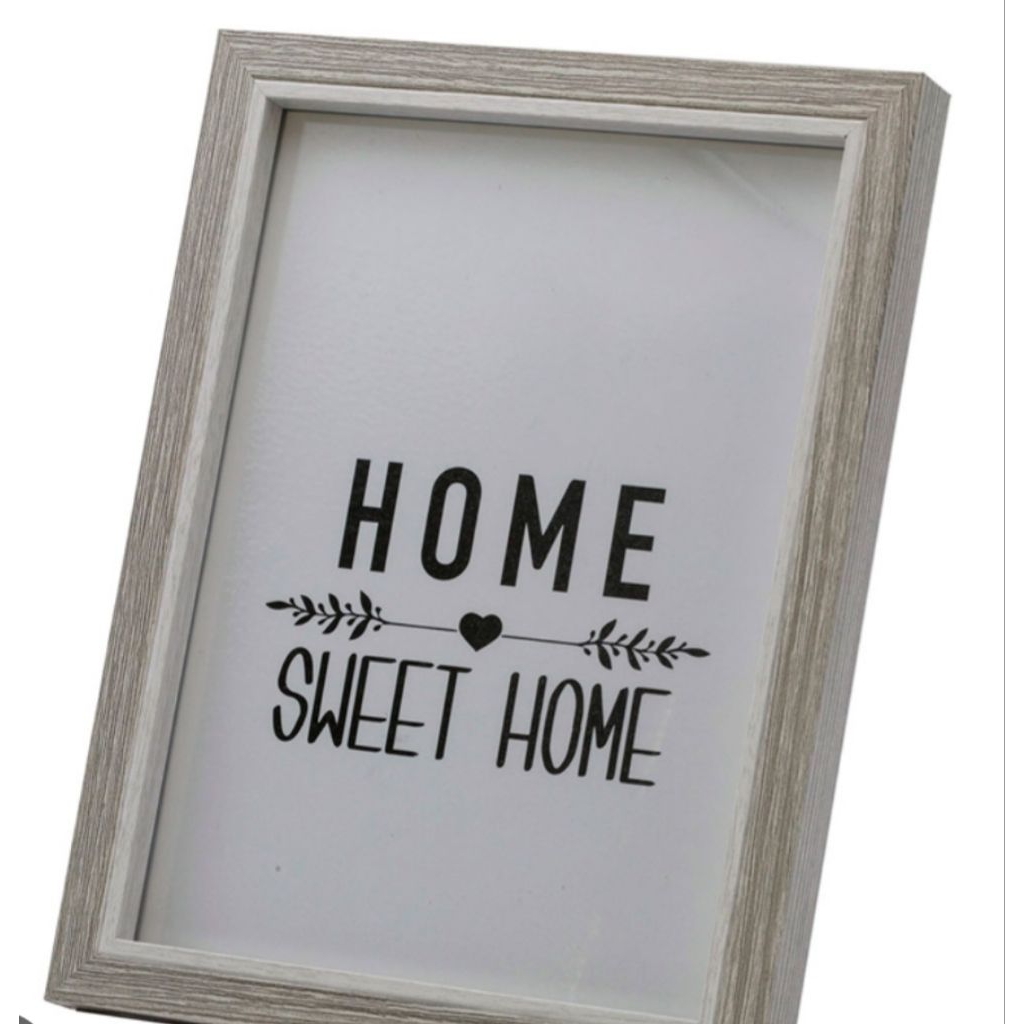 Khung ảnh thiết kế Dòng chữ "Home Sweet Home"