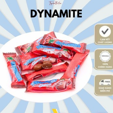 Gói Kẹo sôcôla hương bạc hà Dynamite 3 viên 112,5g/gói