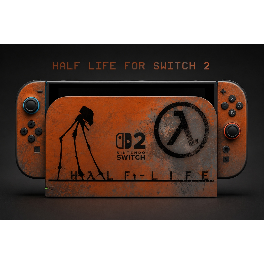 [SWITCH2] Miếng dán chủ đề Half-life độc lạ