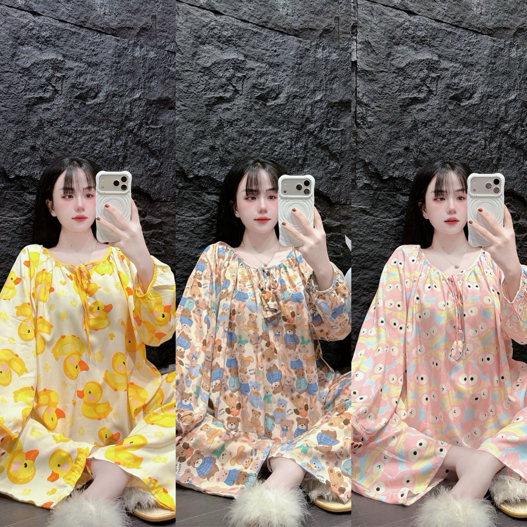 Set Bộ Tole Thiết Kế Chạy Viền Buộc Nơ Xinh Xắn - HN CLOSET