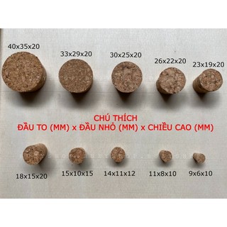 [Gói 5/10 cái] Nút gỗ ép , nút gỗ bần, nút chai thủy tinh trang trí thủ công