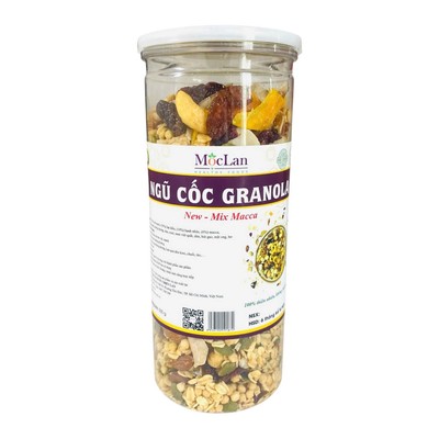 GRANOLA SIÊU HẠT - New Mix Macca - Mộc Lan 250g, 500g