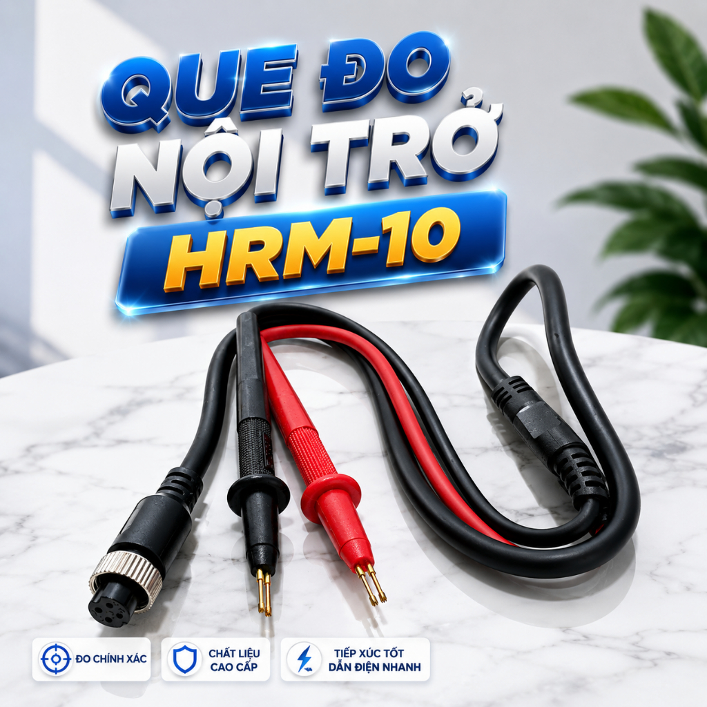 Phụ kiện que đo nội trở dùng cho máy FNIRSI HRM-10