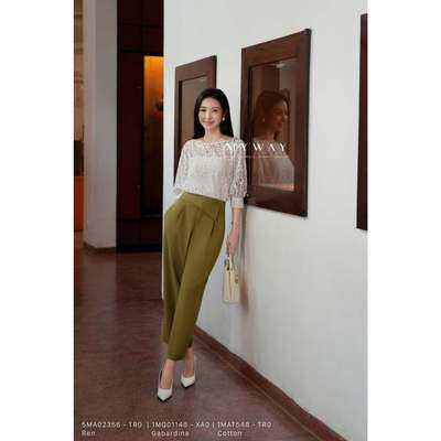 Quần Tây Nữ Công Sở MY WAY Dáng Baggy Cao Cấp 1MQ01148