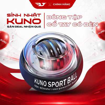 Bóng tập cổ tay KUNO BALL quả cầu tập tay tự khởi động hỗ trợ tập luyện tăng sức mạnh cổ tay, cánh tay, chơi thể thao
