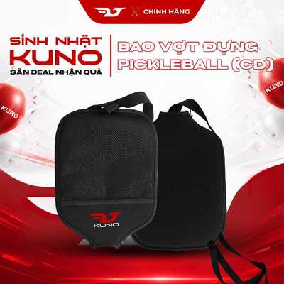Bọc bảo vệ mặt vợt Pickleball KUNO TPIC001-C cao cấp chống trầy xước tối đa phù hợp với nhiều kích thước vợt (Có dây)