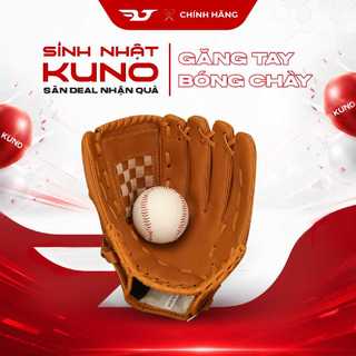 Găng tay bóng chày KUNO GTBC001, bao tay chơi bóng chày chất liệu da PU , đường may chi tiết tỉ mỉ