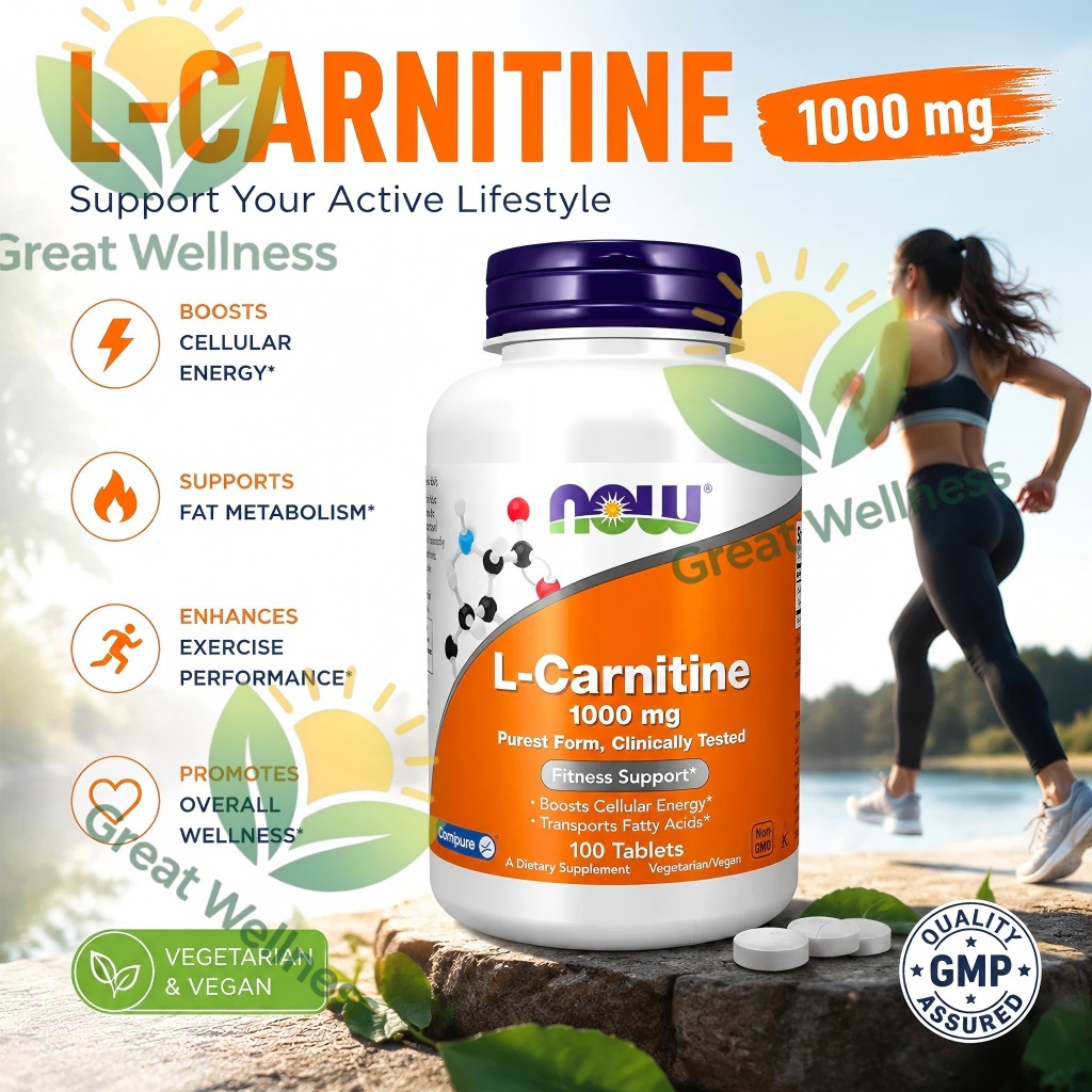 NOW L-Carnitine 1000mg Chính Hãng