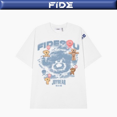 Áo thun FIDE TEDDY phông unisex form rộng local brand nam nữ cổ tròn oversize - AT 311 (Kèm Gấu )