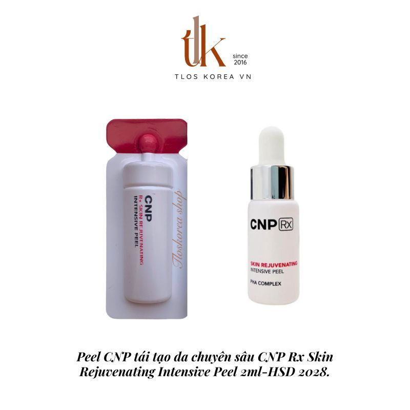 Combo 5/10 Peel CNP tái tạo da chuyên sâu CNP Rx Skin Rejuvenating Intensive Peel 2ml.